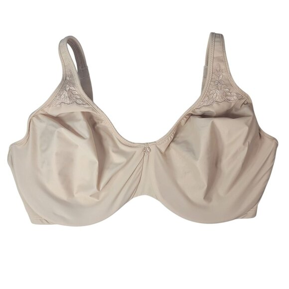 Bali Passion For Comfort Minimizer Bra Tan 40DDD Seamless Underwire 3385 VV385 - Picture 1 of 9